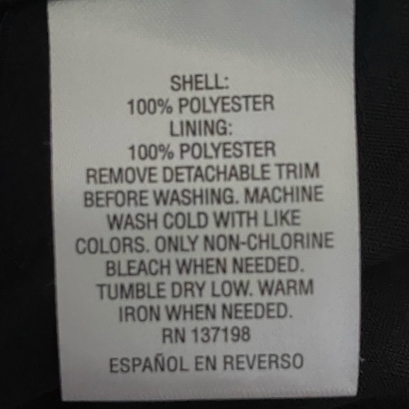 Thalia Sodi NWT Womens Size: Small With Detachable Necklace Shift Dress Black - Picture 8 of 10